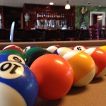 pool balls w bar background